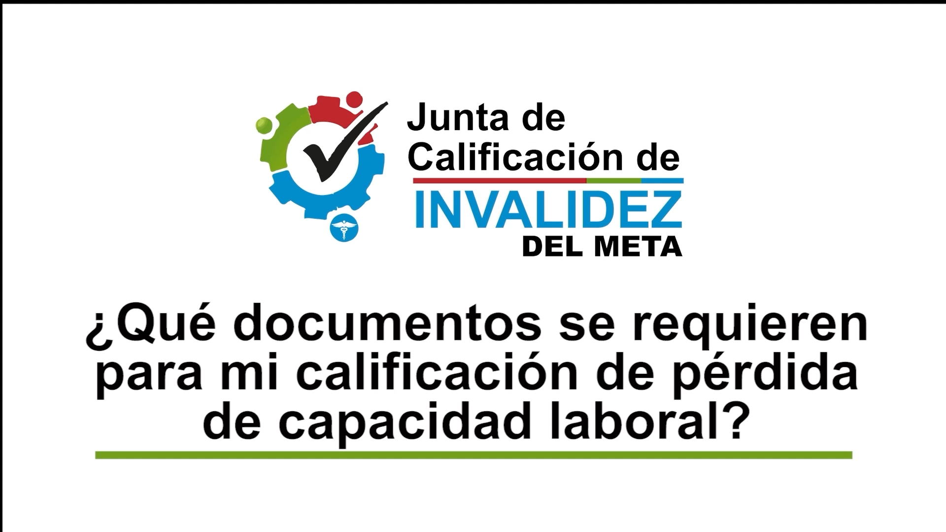 Documentos para Calificación